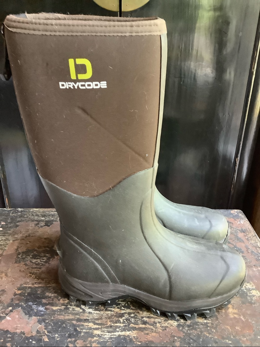 NWOT DRYCODE Rubber Waterproof Boots M7/W8 - Picture 4 of 7